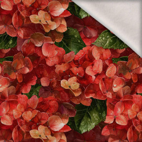 FLOWERS WZ.28 - dzianina drapana z elastanem ITY