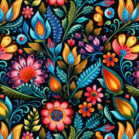 Folk Art wz.15 - tkanina szybkoschnąca