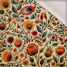 Folk Art wz.17 - dzianina drapana z elastanem ITY