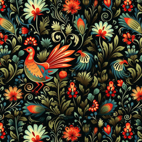 Folk Art wz.22 - tkanina szybkoschnąca