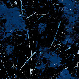 NAVY GRUNGE wz. 2 - Tkanina na obrusy