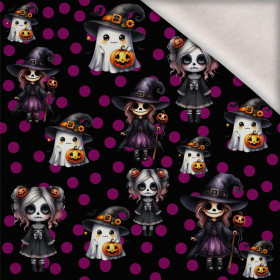 HALLOWEEN wz.17 - dzianina drapana z elastanem ITY