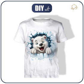 T-SHIRT DZIECIĘCY - HAPPY BEAR - zestaw do uszycia