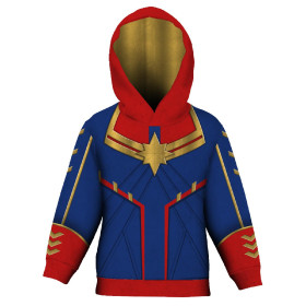 DZIECIĘCA BLUZA Z KAPTUREM (ALEX) - SUPERHERO WZ. 5 - zestaw do uszycia