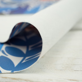 KOLOROWA ŁĄKA - dzianina laminowana 50x60 cm