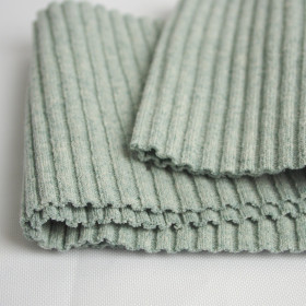MELANŻ BRUDNA MIĘTA - gruby ściągacz swetrowy