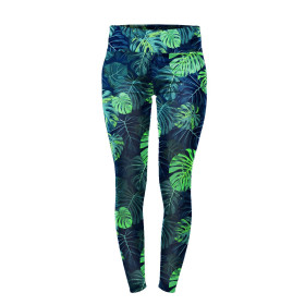 LEGGINSY SPORTOWE - MONSTERA 2.0 / navy