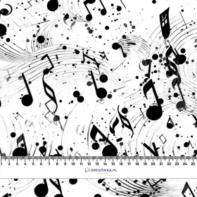 MUSIC NOTES WZ. 4 - Jersey wiskozowy