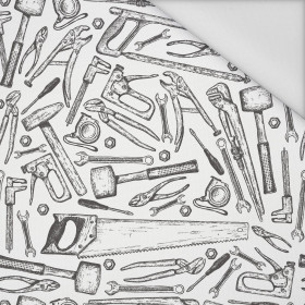 NARZĘDZIA / szary - tkanina wodoodporna