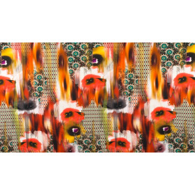 FANTAZJA / czerwony - Single Jersey TE210