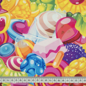 ŻELKI - tkanina wodoodporna 