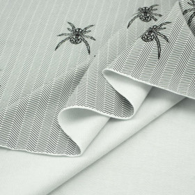 PAJĄKI / NOCNY ZEW / biały - single jersey TE210