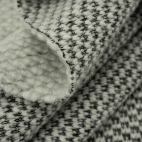 JASNOSZARA - dzianina swetrowa typu Boucle