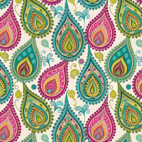 PAISLEY wz.11- Welur tapicerski