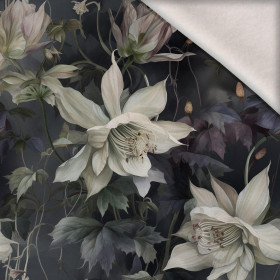 PASTEL FLOWERS WZ.1 - dzianina drapana z elastanem ITY