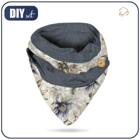 ZAMOTANIEC - pastel flowers wz.5 - zestaw do uszycia