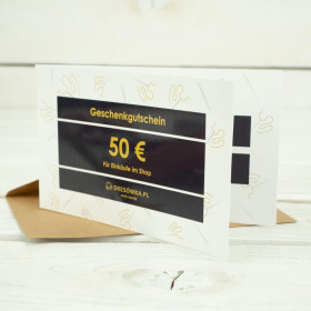 BON UPOMINKOWY - 50 EUR - DE