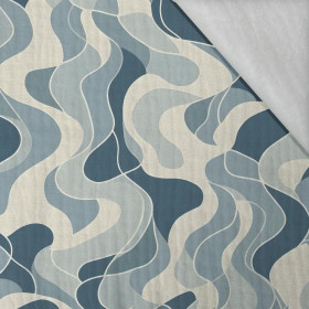 RETRO FLORAL - Muślin bawełniany