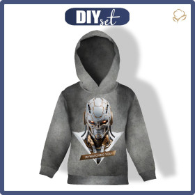 DZIECIĘCA BLUZA Z KAPTUREM (ALEX) - ROBOT wz.4 - zestaw do uszycia