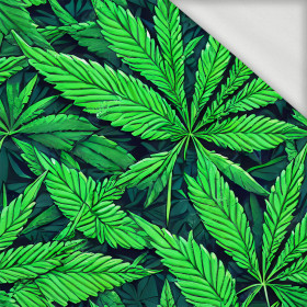 Hemp leaves WZ. 7 - dresówka pętelkowa