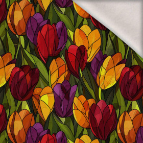 STAINED GLASS WZ. 21 - dzianina drapana z elastanem ITY