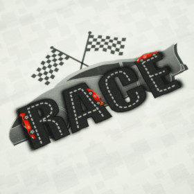 SZYBKIE BRYKI / race - panel single jersey 