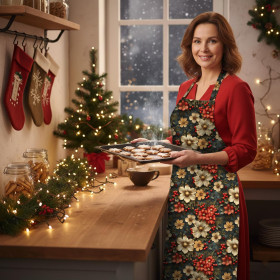 WINTER FLOWERS WZ.17 - Krepa