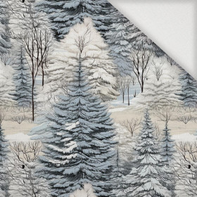 WINTER FOREST WZ. 4 - Tkanina na obrusy