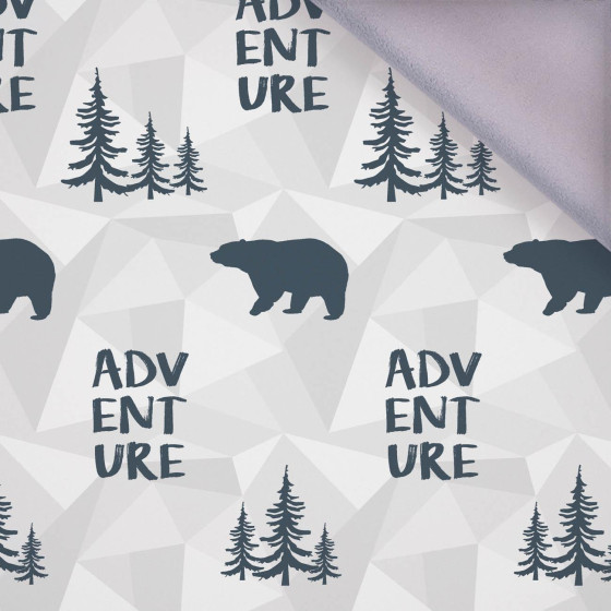 NIEDŹWIEDZIE (adventure) / szary - softshell