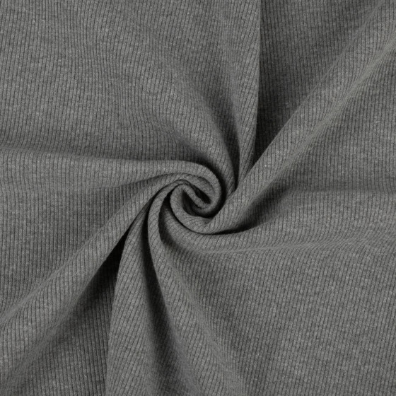 Dzianina prążkowana (ściągaczowa) - EKO MELANŻ (D-190) 