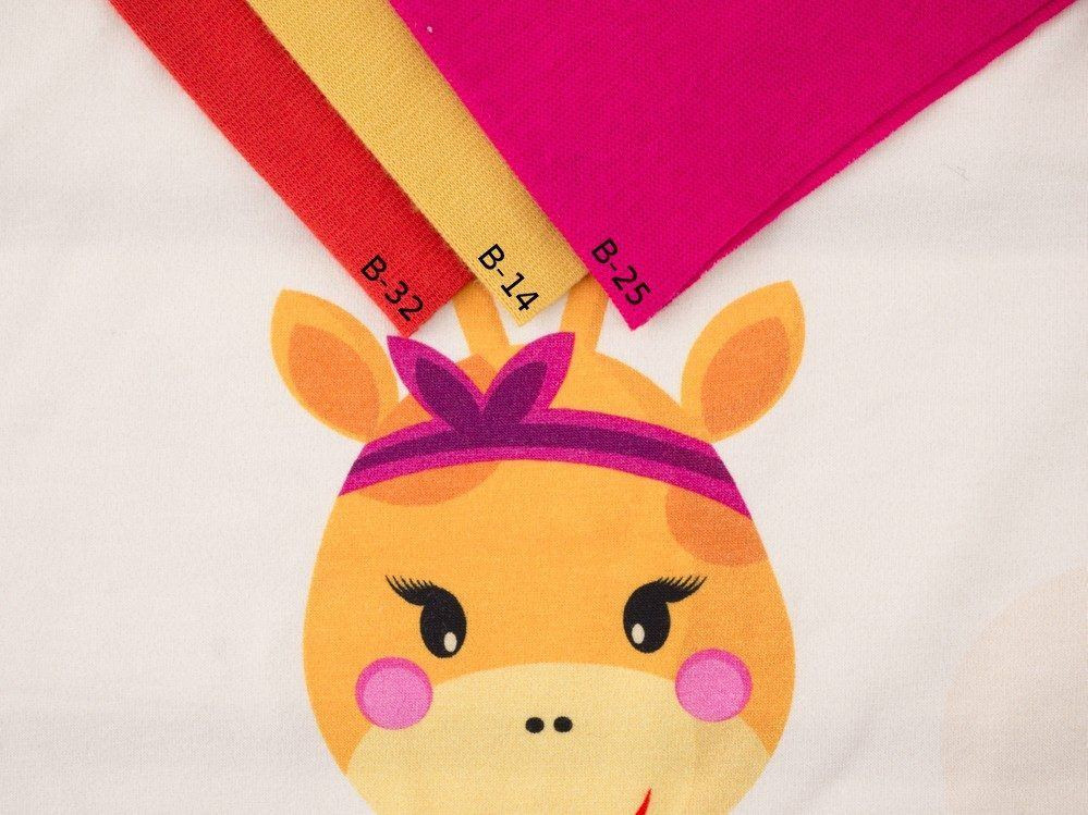 GIRAFFE - panel single jersey TE210