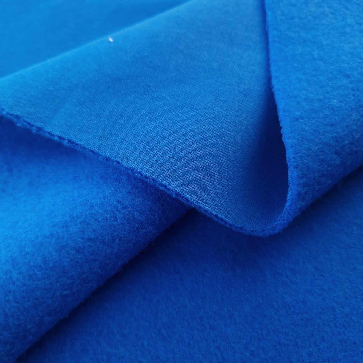 D-27 CORNFLOWER - thick brushed sweatshirt D300