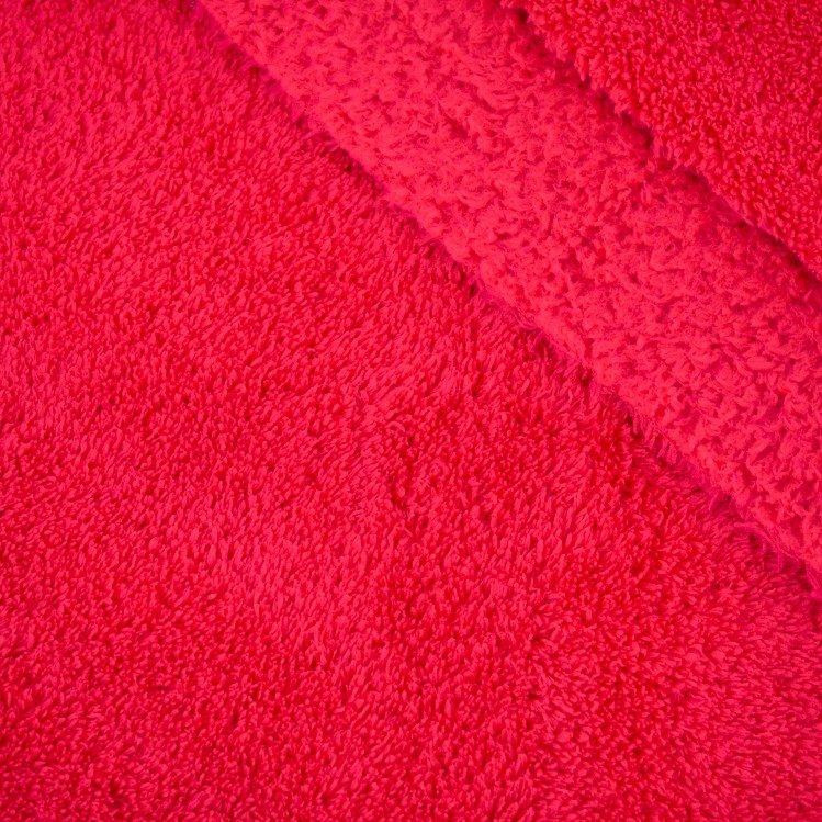 RED - fabric for robes and blankets LUNA M260