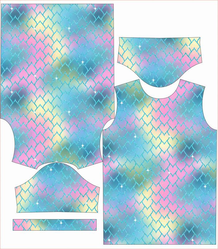 KID’S T-SHIRT - RAINBOW OCEAN pat. 4 - single jersey 