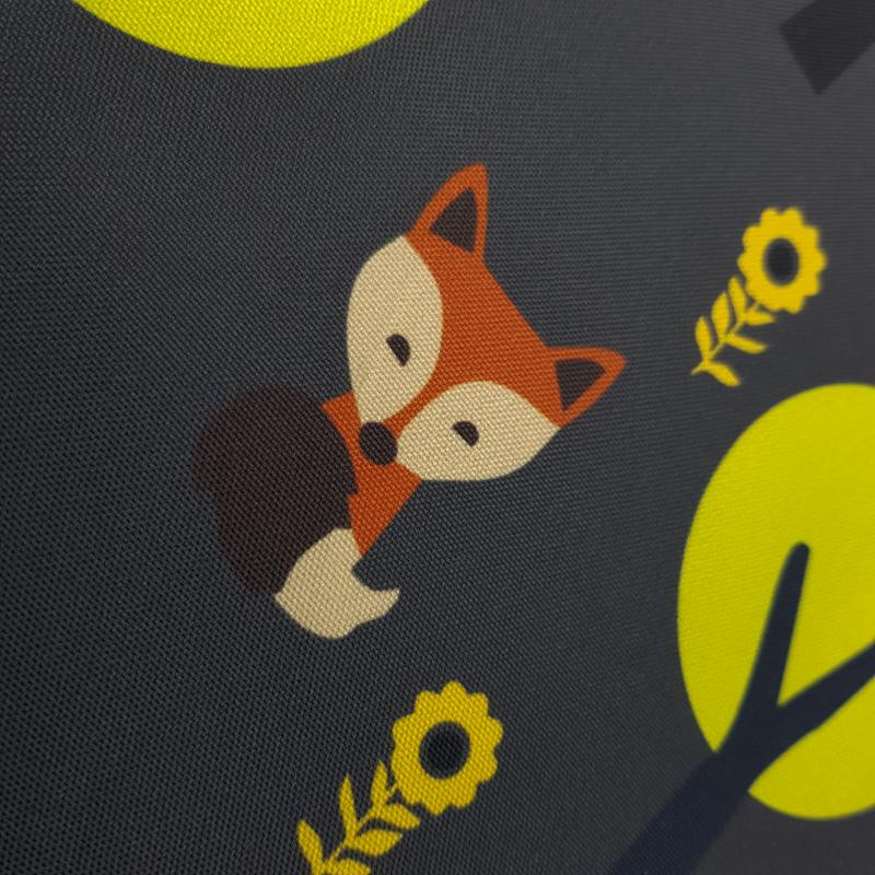 ANIMALS IN FOREST - Waterproof woven fabric