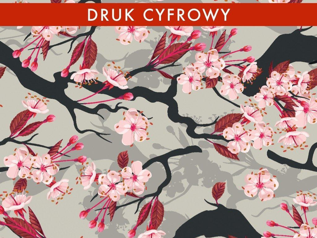 CHERRY BLOSSOM - single jersey with elastane TE210