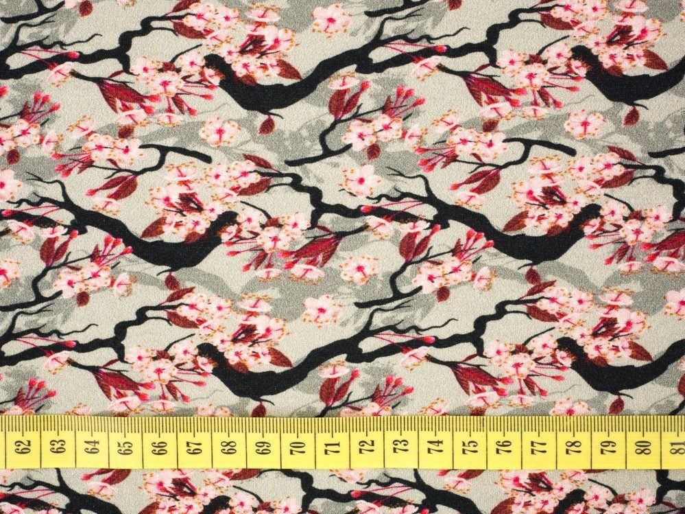 CHERRY BLOSSOM - Viscose jersey WE210