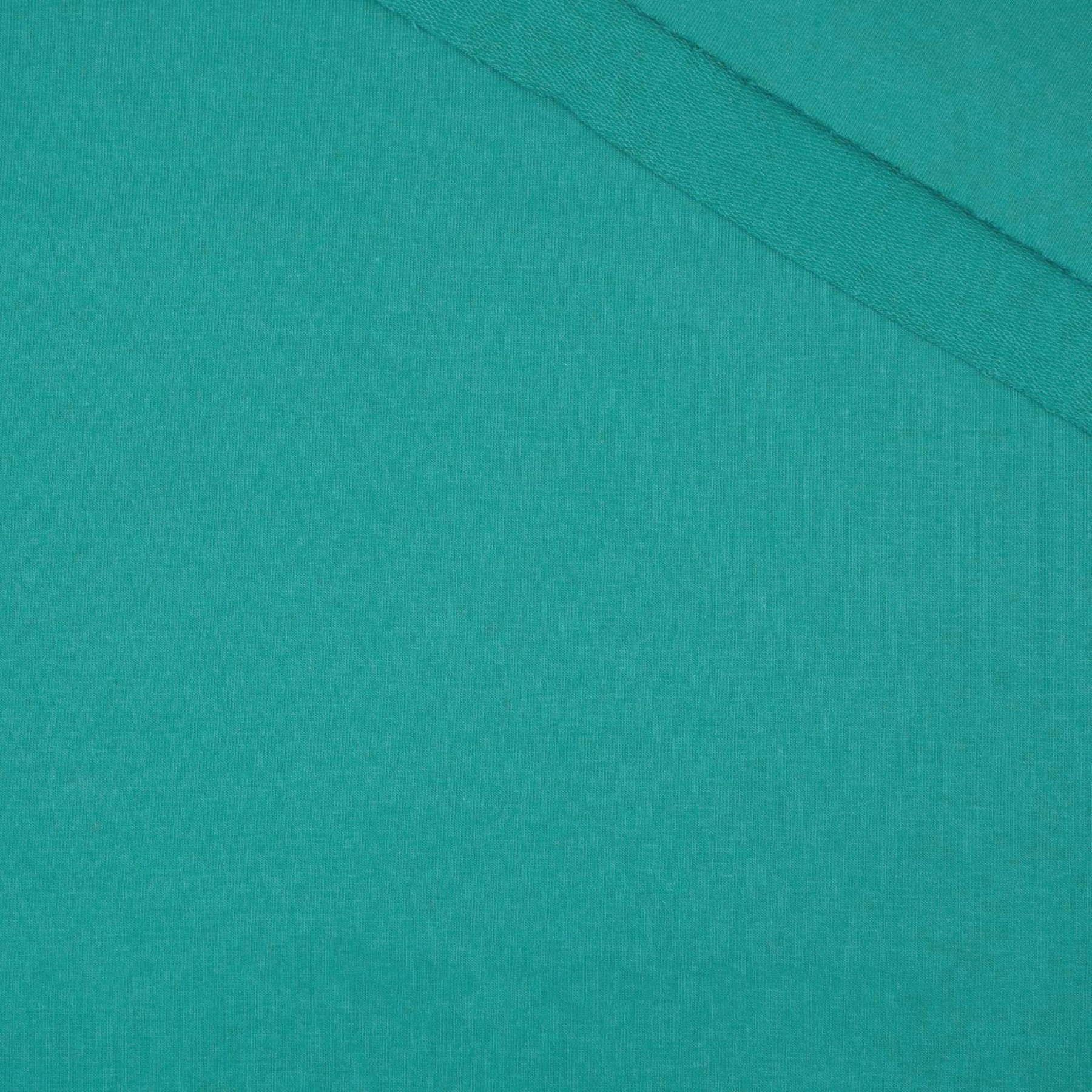Looped knitwear with elastan - TRANSFORMATIVE TEAL (D-247)