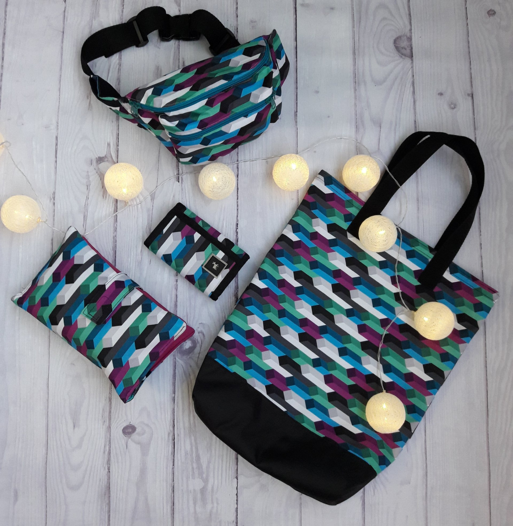 SOLIDS 3D - Waterproof woven fabric