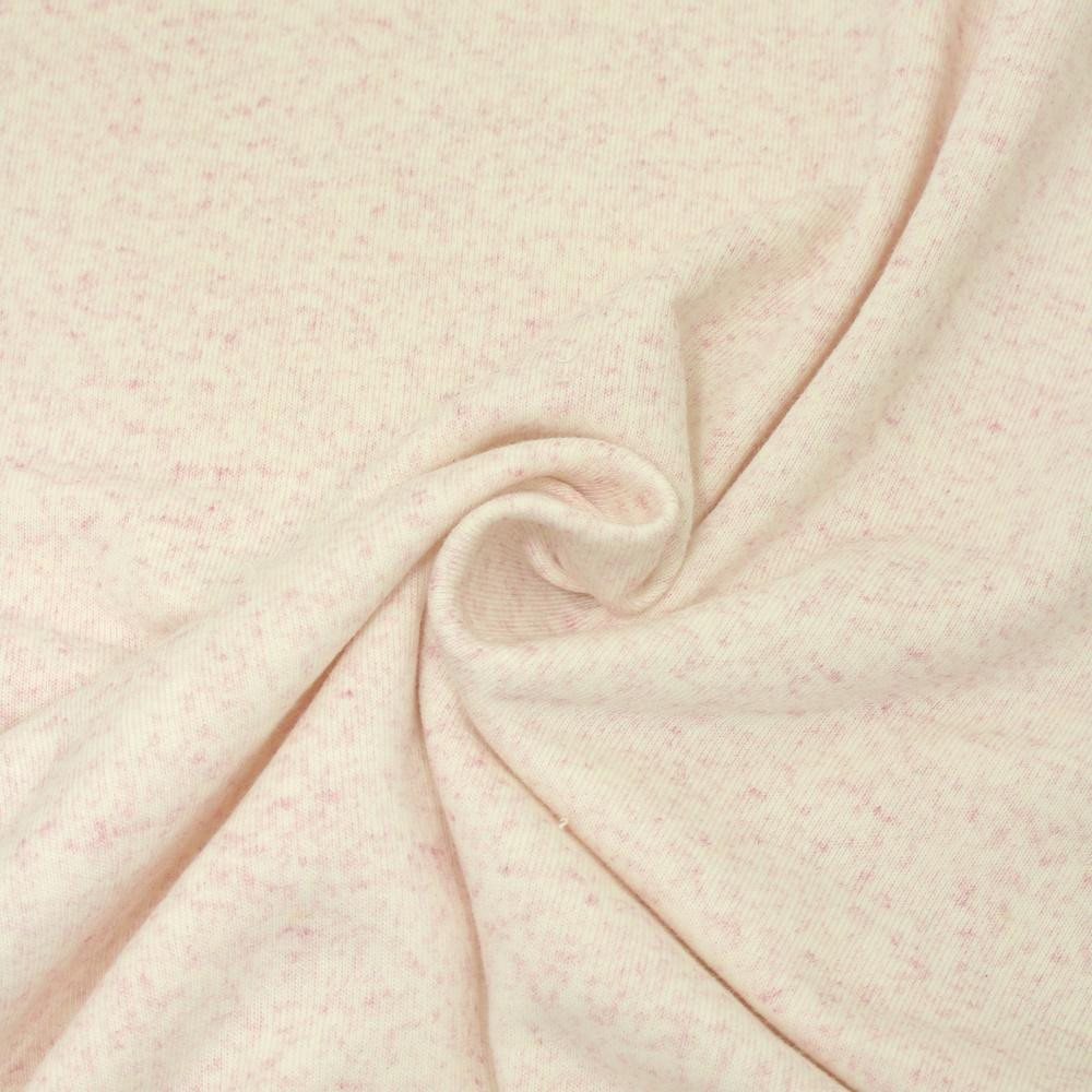 Melange Beige-Pink - thick looped knit 