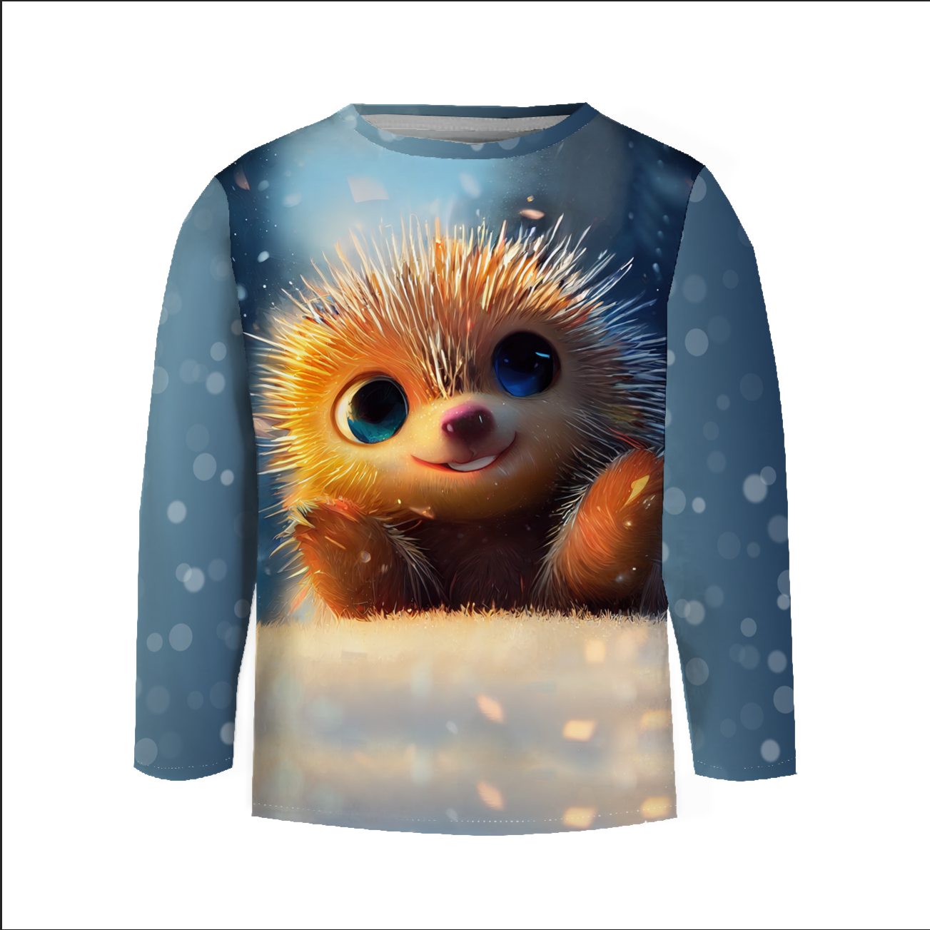 Longsleeve - ANIMATED HEDGEHOG - sewing set