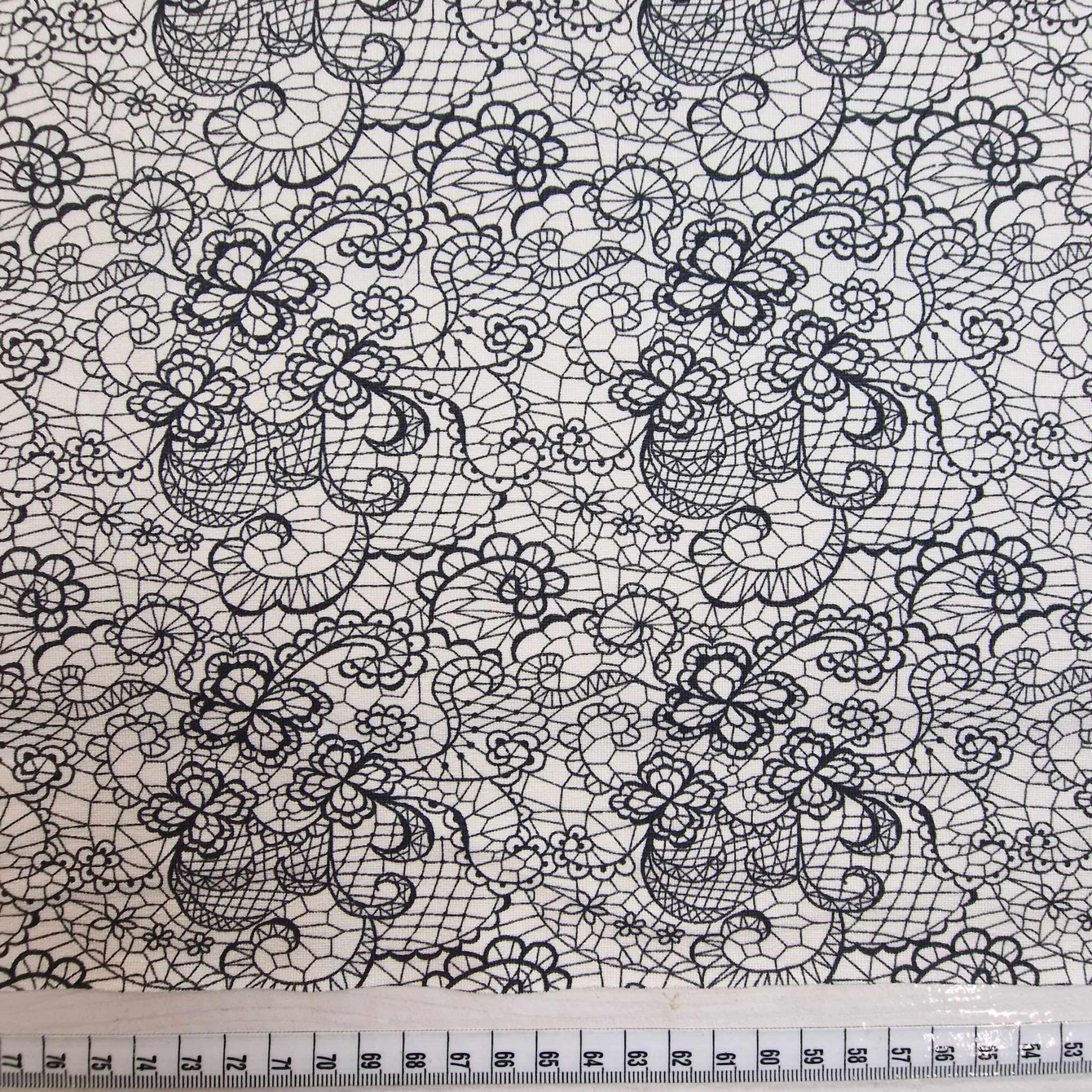MEHNDI BLACK 2 - viscose knit fabric