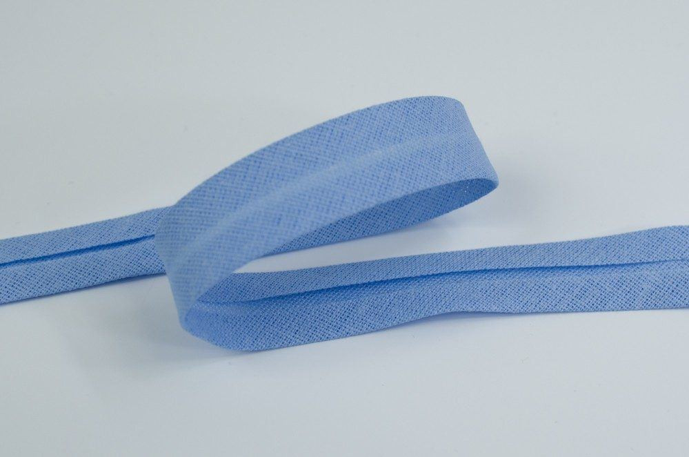 Single Fold Bias Binding cotton - MUTED BLUE