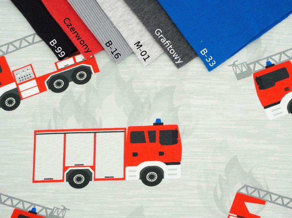 FIRE BRIGADE - Viscose jersey WE210