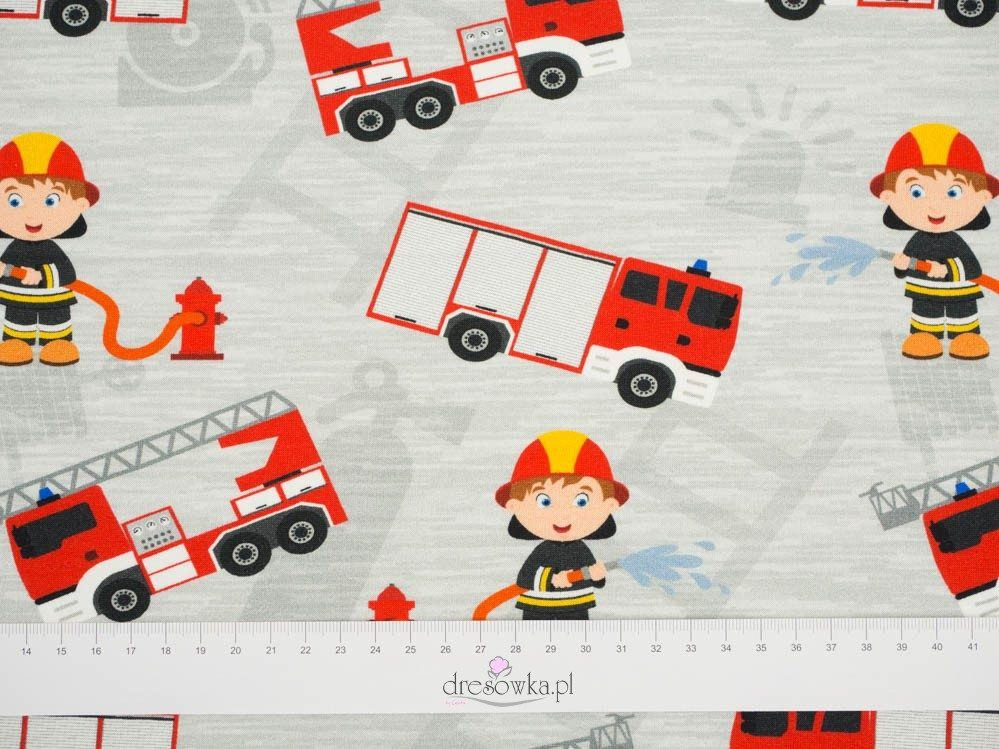 FIRE BRIGADE / ladder - Viscose jersey WE210