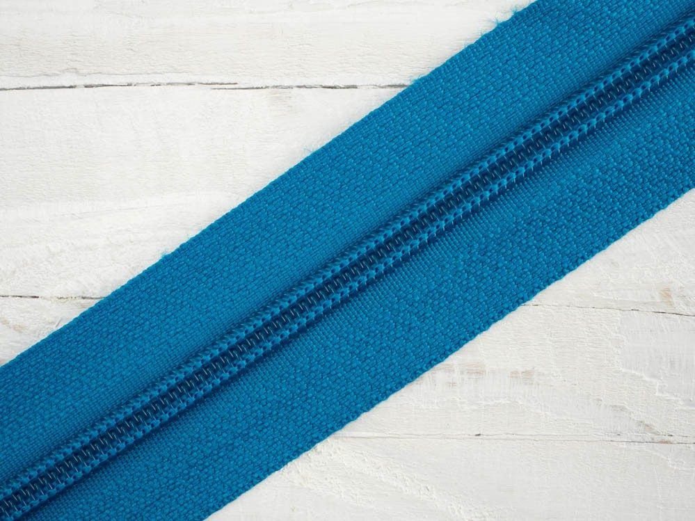 Zipper tape 5mm turquoise - 549