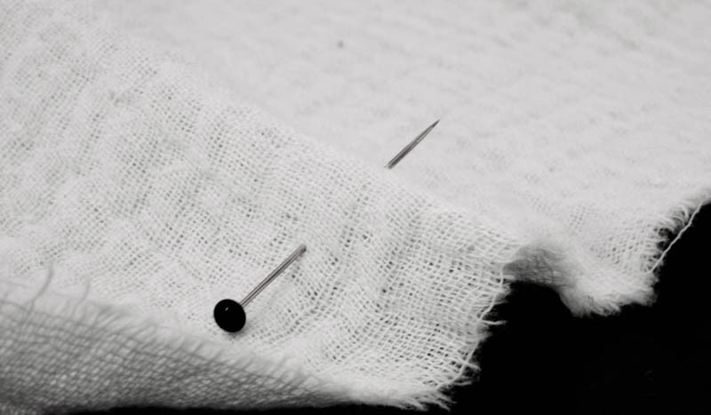 MEHNDI BLACK / white - Cotton muslin