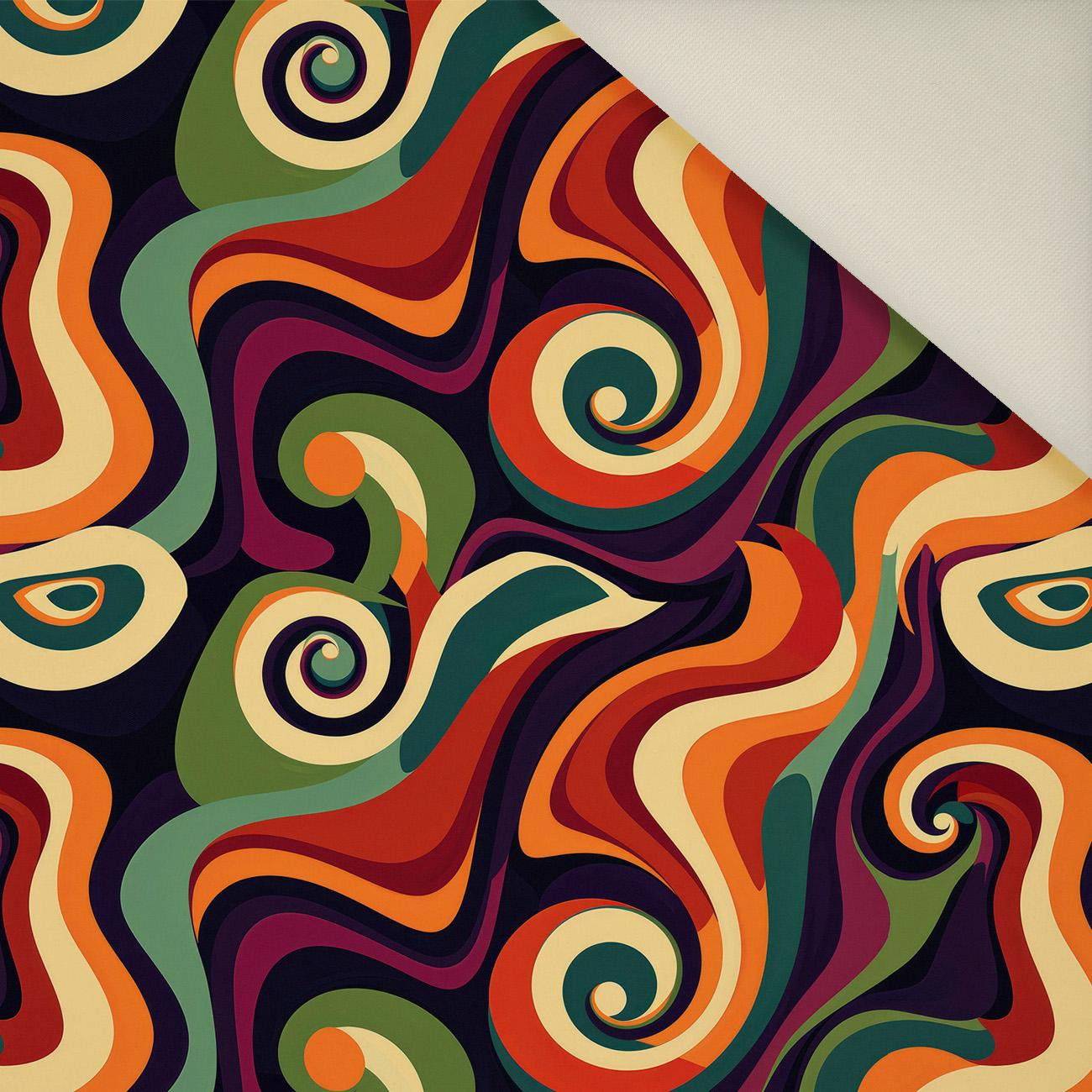 ABSTRACTION wz.17- Upholstery velour 