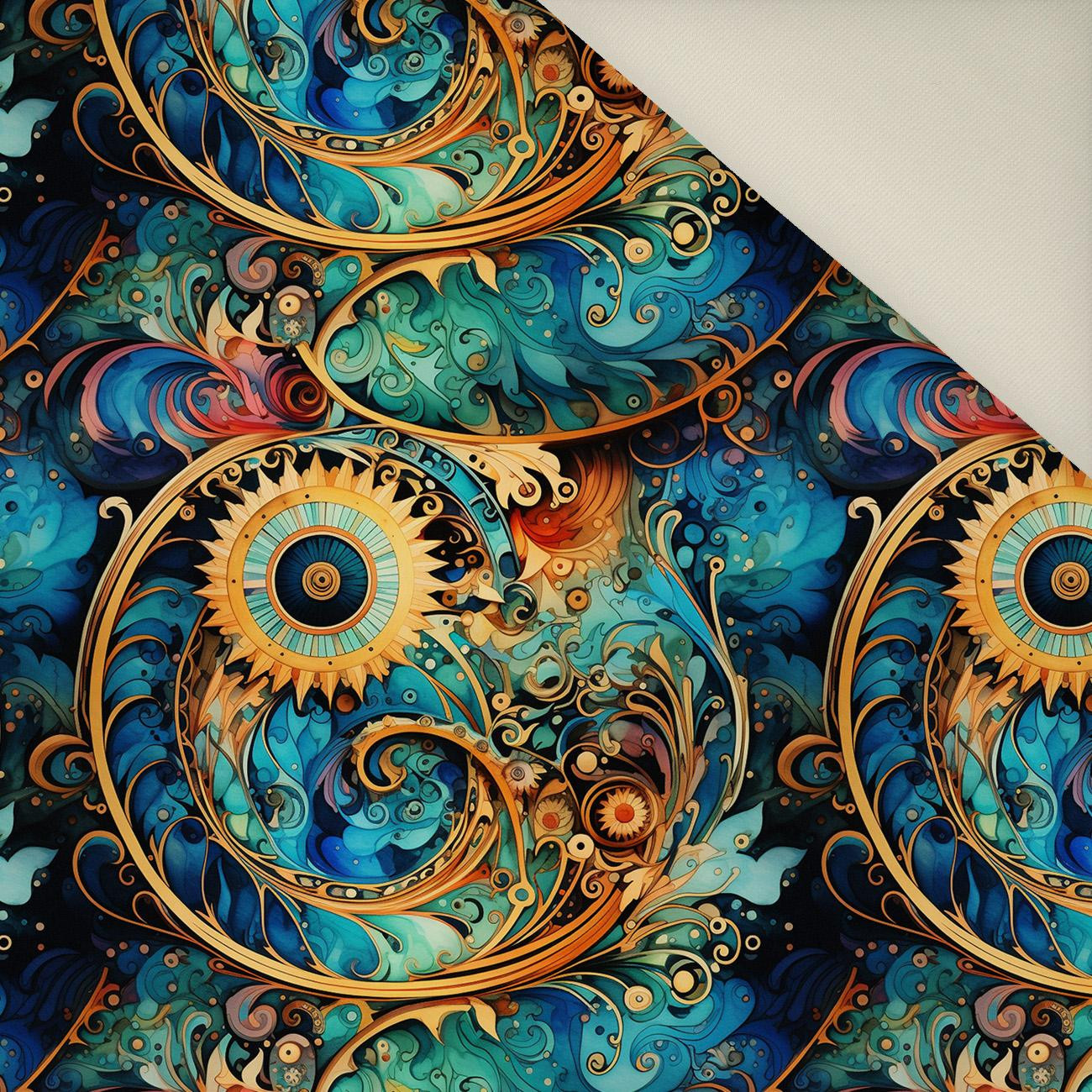 ABSTRACTION wz.18- Upholstery velour 