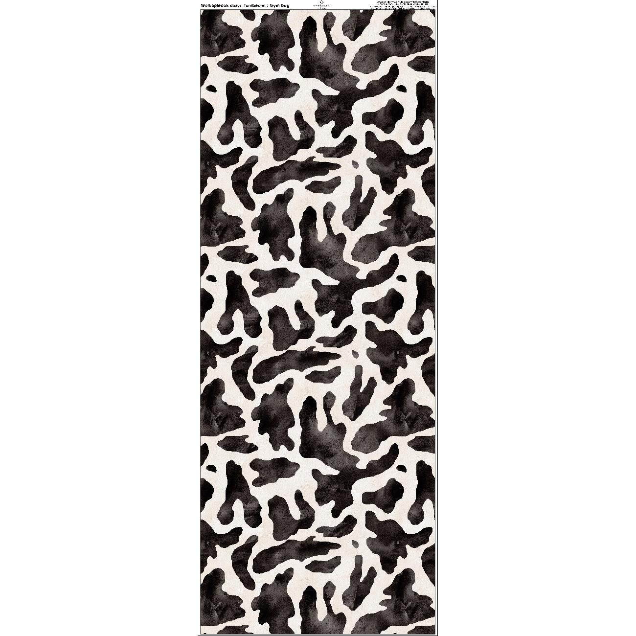 GYM BAG - ANIMAL SKIN pat.5 - sewing set